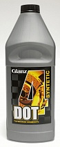 Тормозная жидкость DOT-4 910гр. Glanz