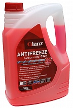 Glanz Антифриз G12+ Carboxylate (красный) 5кг