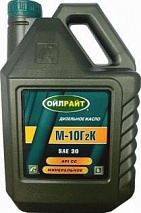 Oil Right М10Г2к (SAE 30)   5л масло моторное дизельное +