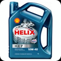 Shell HX7 10w40 4л масло моторное +
