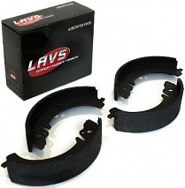 Колодки тормозные ВАЗ 2101, 2121, 2123 задние LAVS LV1665R (бывш. LV1601R)