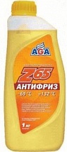 AGA042Z Антифриз желтый, -65С, G12++, 1кг