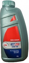 LUX-OIL Molybden SAE 15w40 API SG/CD минеральное 1л масло моторное