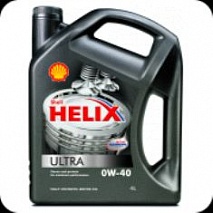 Shell Helix Ultra 0w40  4л масло моторное