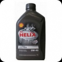 Shell Helix Ultra 0w40 1л масло моторное