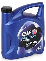 ELF EVOLUTION 700 STI 10w40 4л масло моторное А