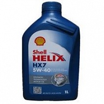 Shell HX7 5w40 1л масло моторное +