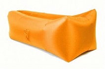 Надувной диван ламзак, модель "Ультра Комфорт", оранжевый