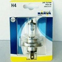 Лампа NARVA H4 24V 70W N48892-В1 (блистер 1шт.)