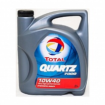 Total Quartz 7000 10w40 4л масло моторное А