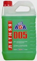 AGA054D Летняя ж-ть для стеклоомывателей автомоб "D05" (гот. к прим.) 5л