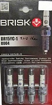 Свечи BRISK DR15YC-1-J к-т 4шт ВАЗ инж 16кл