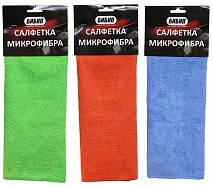 Салфетка микрофибра 35х35 БИБИП (цвет в ассортим)