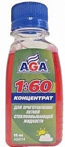 AGA114 Концентрат для приготовления летней стеклоомывающей жидкости WINDSHIELD WASHER 80 мл