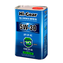 Hi-Gear 5W-30 ACEA A5/B5 API SP-RC ILSAC GF-6A 1л синт масло моторное HG0530