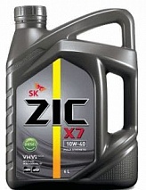 ZIC X7 10w40 Diesel 6л масло моторное синт
