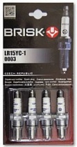 Свечи BRISK LR15YC-1-J к-т 4шт ВАЗ инж 8кл