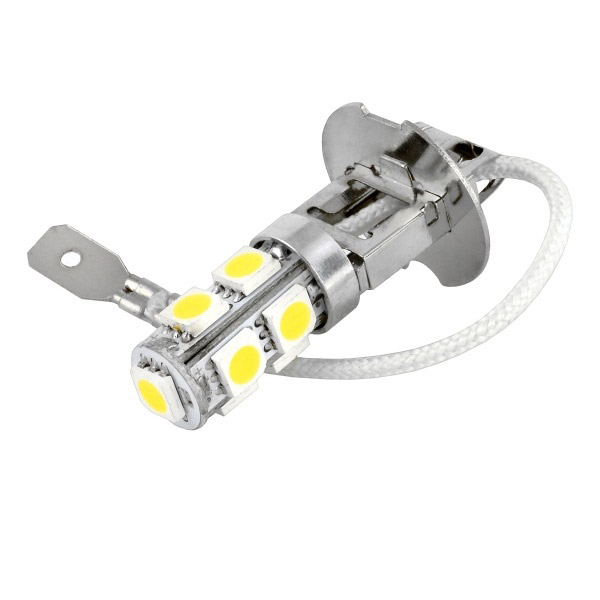 Автолампа диод H3 12V 9 SMD диодов SKYWAY Ближний, дальний, противотуманные