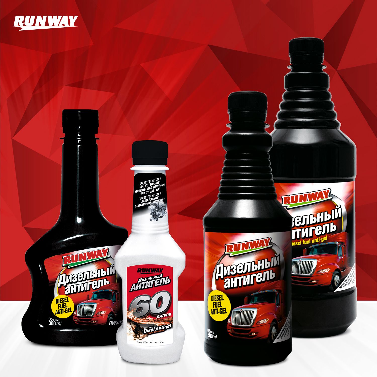 RW3035 Дизельный антигель 300 мл