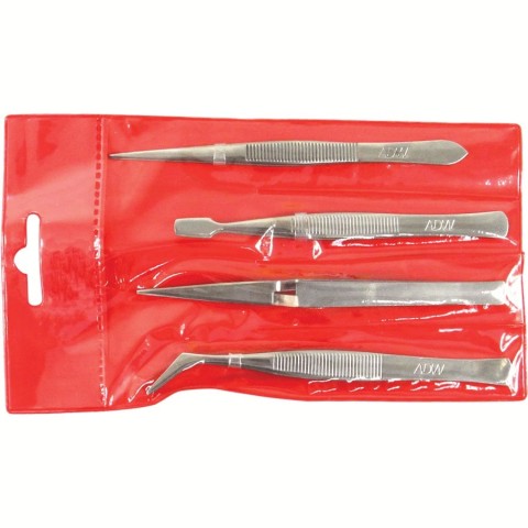 PM4281 Набор пинцетов, 4 шт.