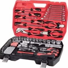 PM4111 Набор инструмента , 101 предмет, Cr-V сталь HAND TOOL SET