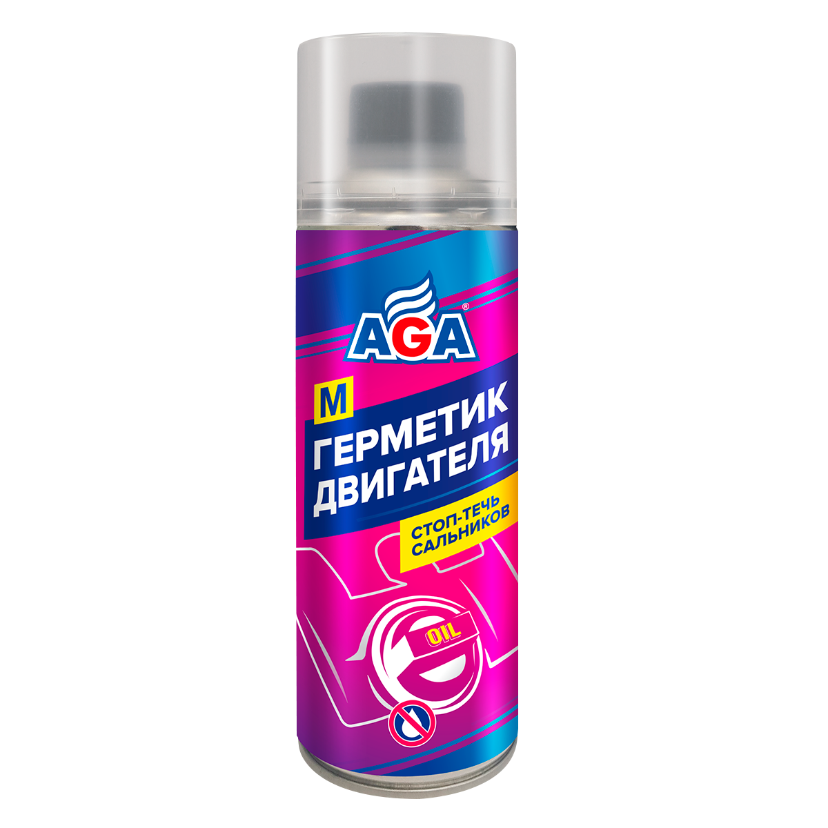 AGA902M Герметик двигателя 335 мл