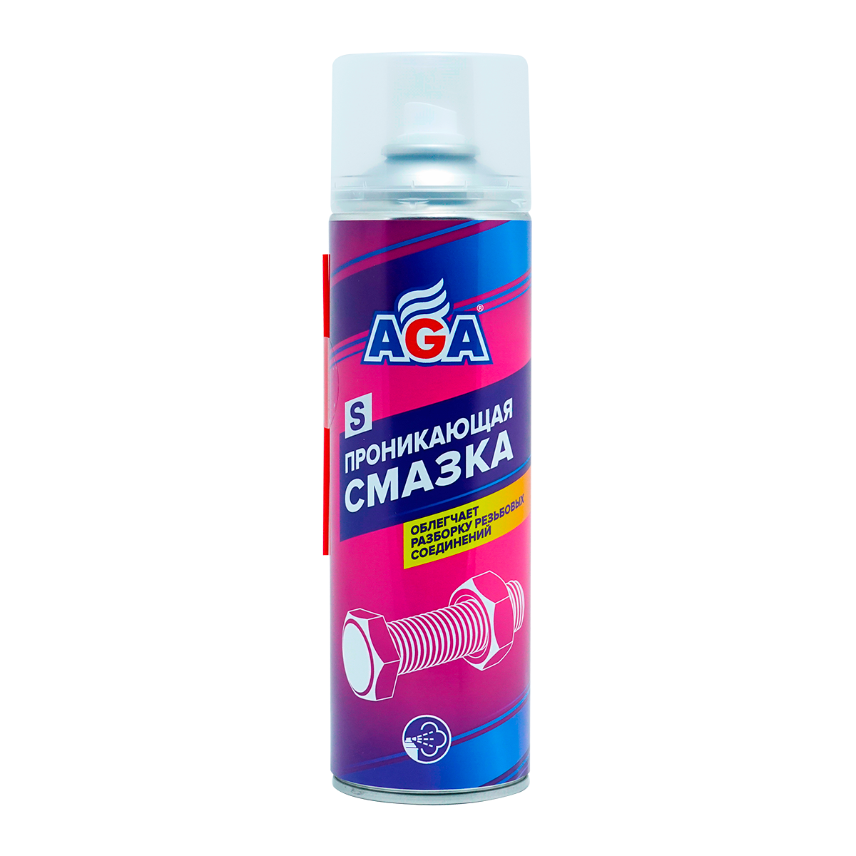 AGA884S Проникающая смазка 650мл