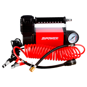 PM6528 Автомобильный компрессор, 50 л/мин, 240 Вт, 10 атм, 15 А, 12 В ZIPOWER Air compressor, 50 l/min, 240 W, 10 atm, 15 A, 12 V