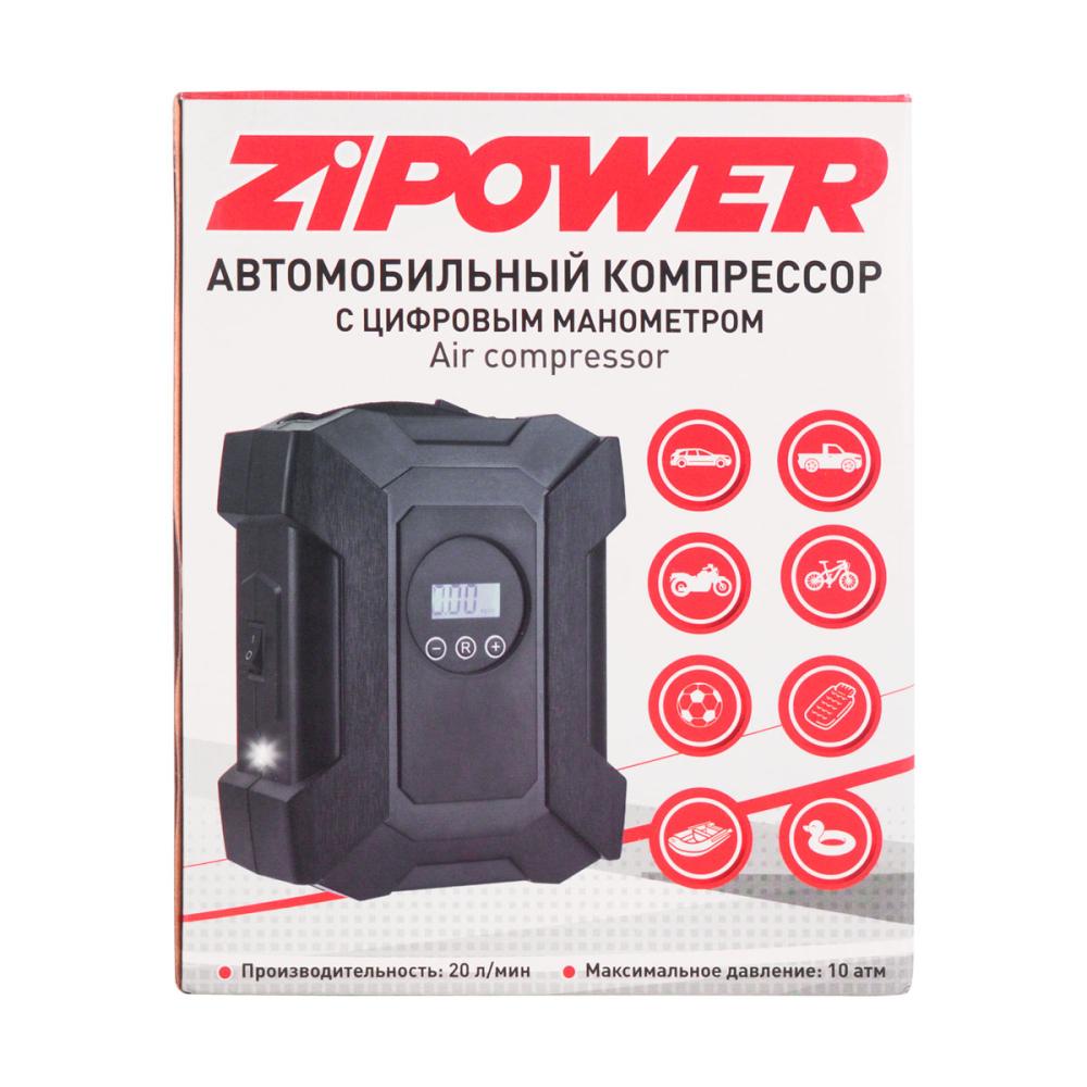 PM6525 Автомобильный компрессор с цифровым манометром