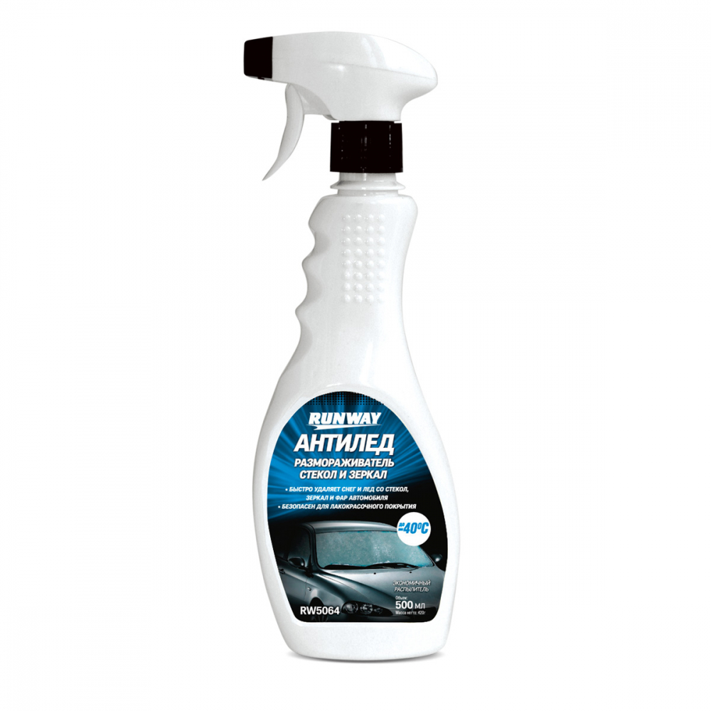 RW5064 Антилед Размораживатель для стёкол и зеркал 500мл А