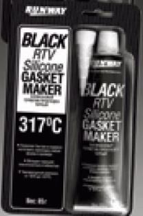 RW8501 Силиконовый герметик-прокладка черный 85г.