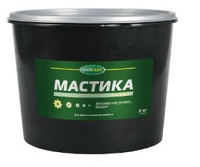 Oil Right Мастика Бикор битумно-каучуковая 2кг  +