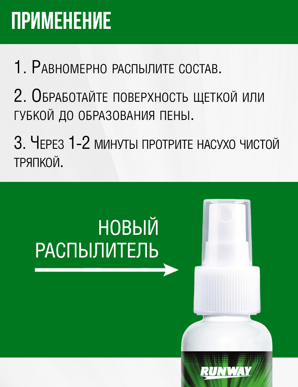 RW2006 Очиститель обивки салона 200мл.