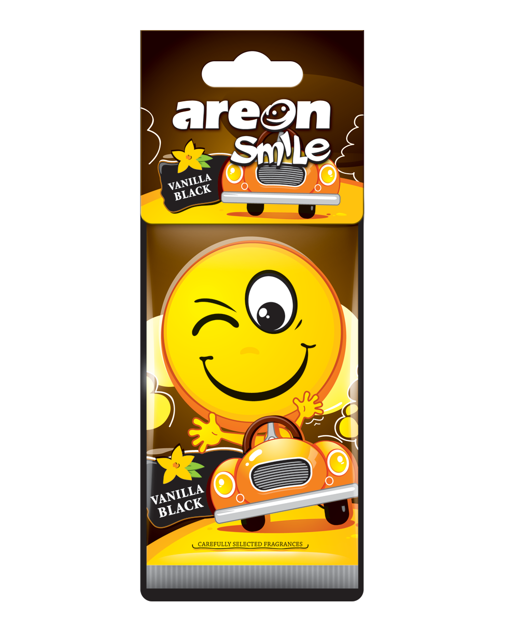 Ароматизатор AREON "SMILE RING"  VANILLA BLACK  ASD22