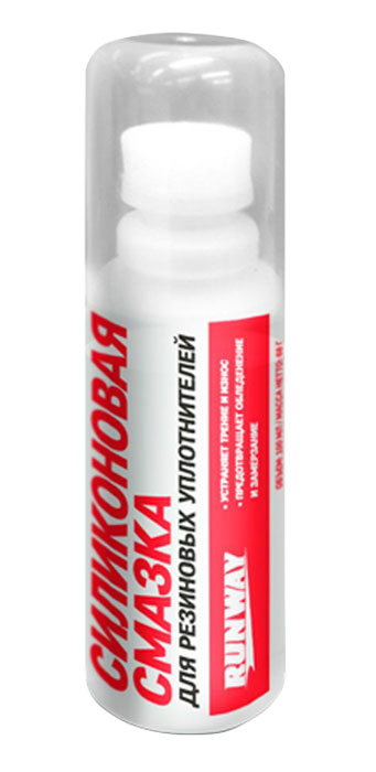 RW6131 Силиконовая смазка флакон с губкой 100 мл. С