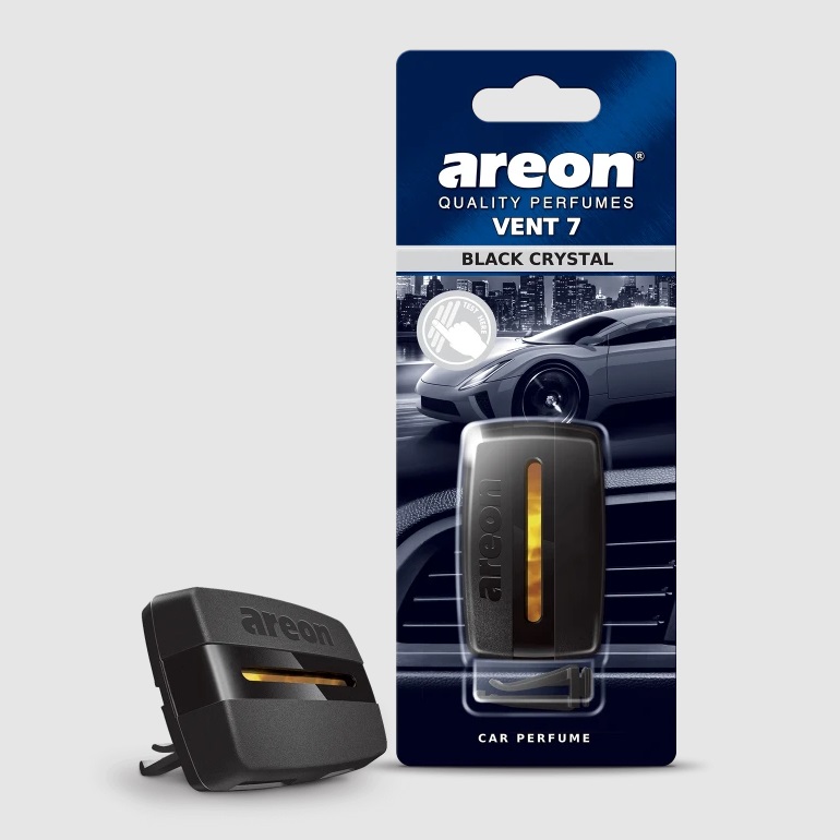 Ароматизатор AREON "VENT 7 Black Crystal" V708