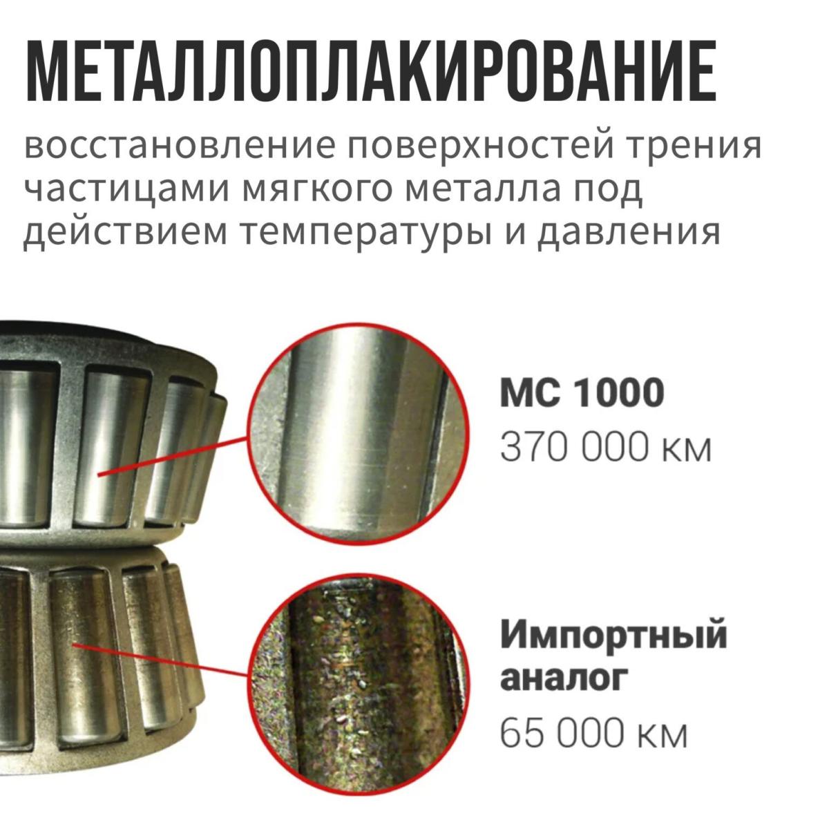 Смазка металлоплакирующая МС-1000 стик-пакет 80г 1103 +