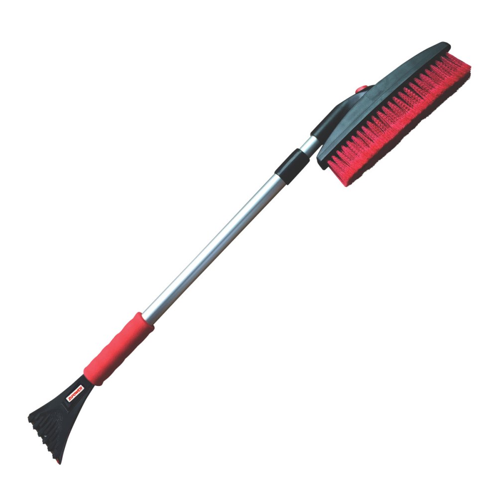 PM2161 Щетка для снега телескопическая  со скребком, 86–124 см