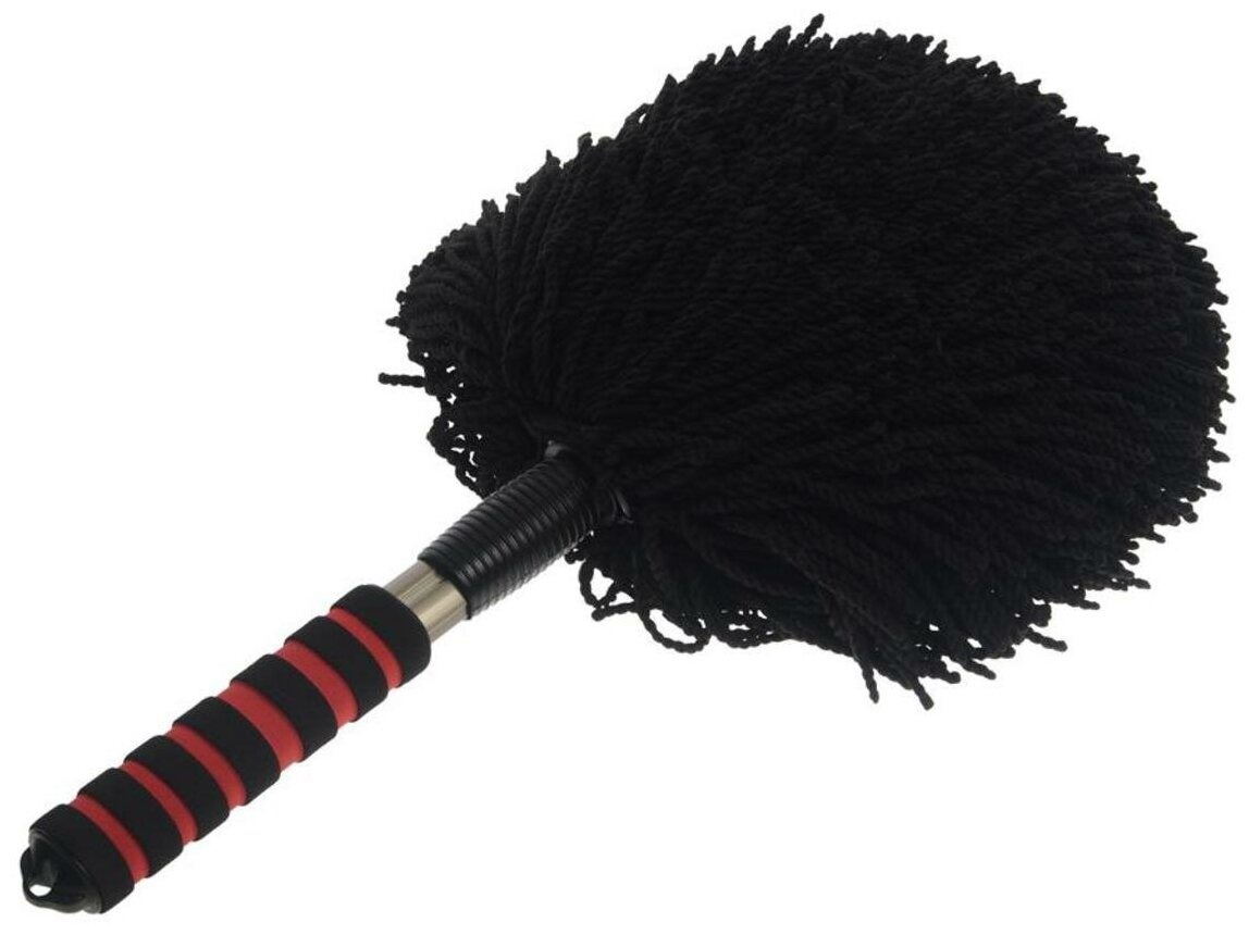 Щетка для  удаления пыли "Li-Sa" из микрофибры, поролоновая ручка телескоп (51-62 см), в чехле 47423 -