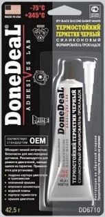 DD6710  "OEM" Термостойкий черный силиконовый формирователь прокладок 42,5г*