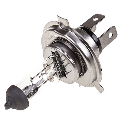 Автолампа H4 12V 100/90W P43t СПУТНИК SKYWAY 1шт