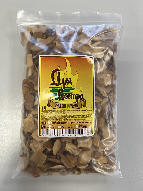 Щепа яблоневая 1л