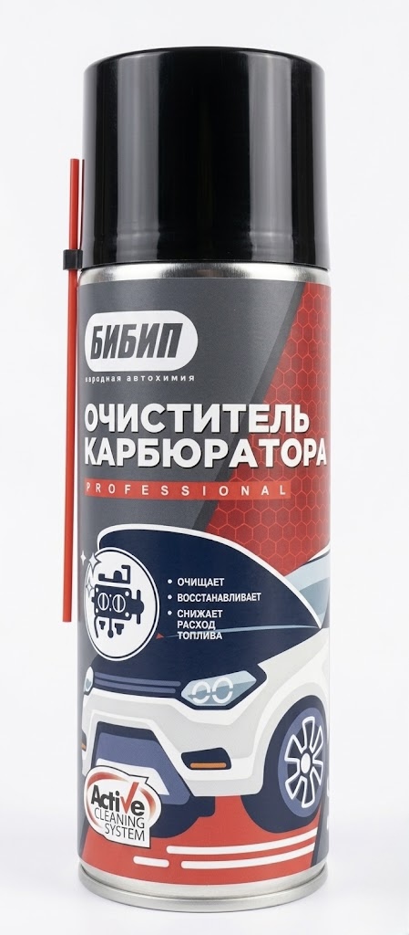 БИБИП Очиститель Карбюратора professional аэрозоль 520мл