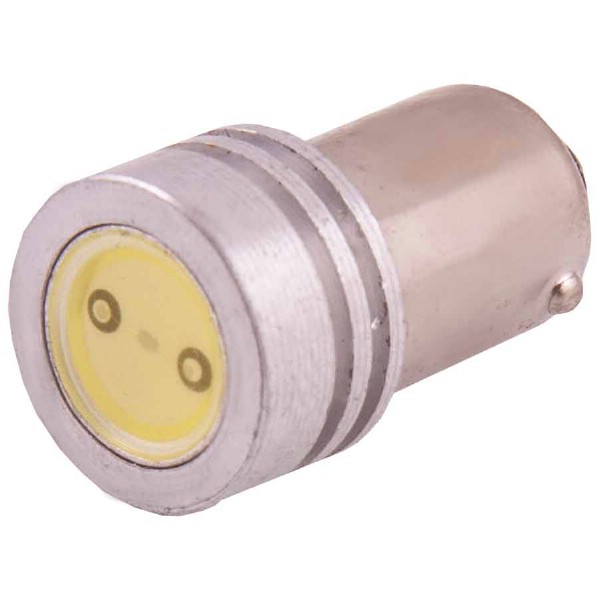 Автолампа диод T8,5 (T4W) 12V 1 SMD диод BA9s 1-конт Белая SKYWAY Габариты min2