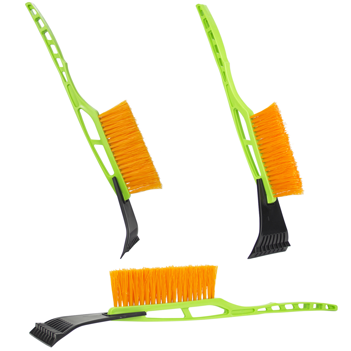 Щетка для снега cо скребком "Black&Blue" 50 см 47769