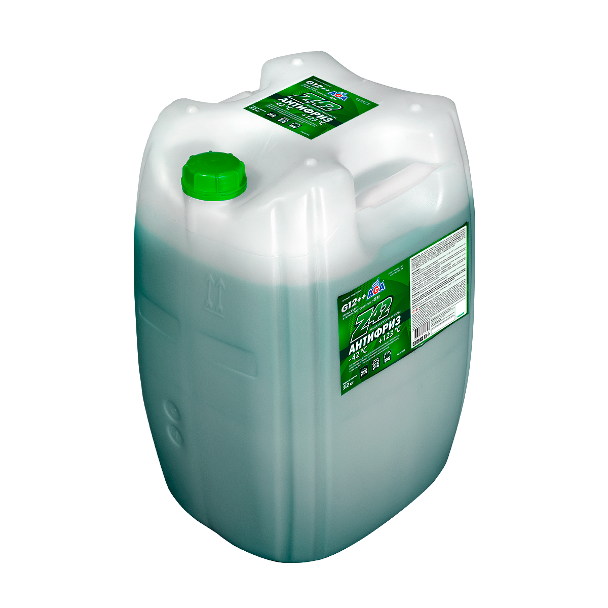 AGA064Z Антифриз зеленый -42С 52 кг;ANTIFREEZE AGA-Z42, PREMIX