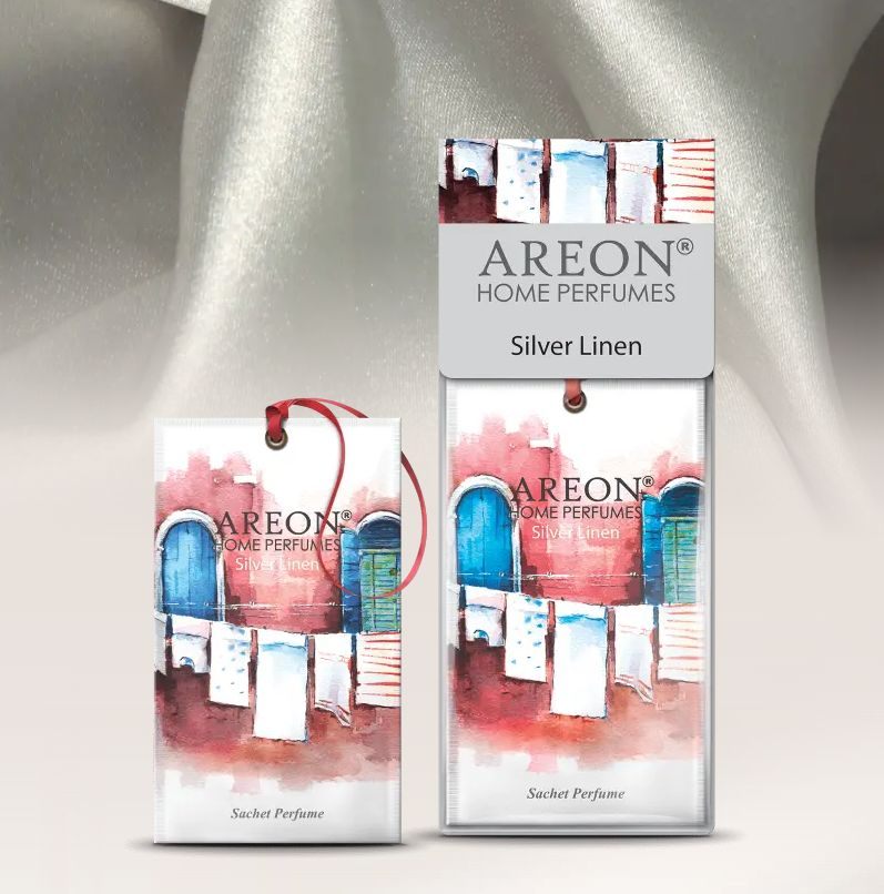 Ароматизатор "AREON HOME PERFUMES" SACHET Silver Linen SPW06