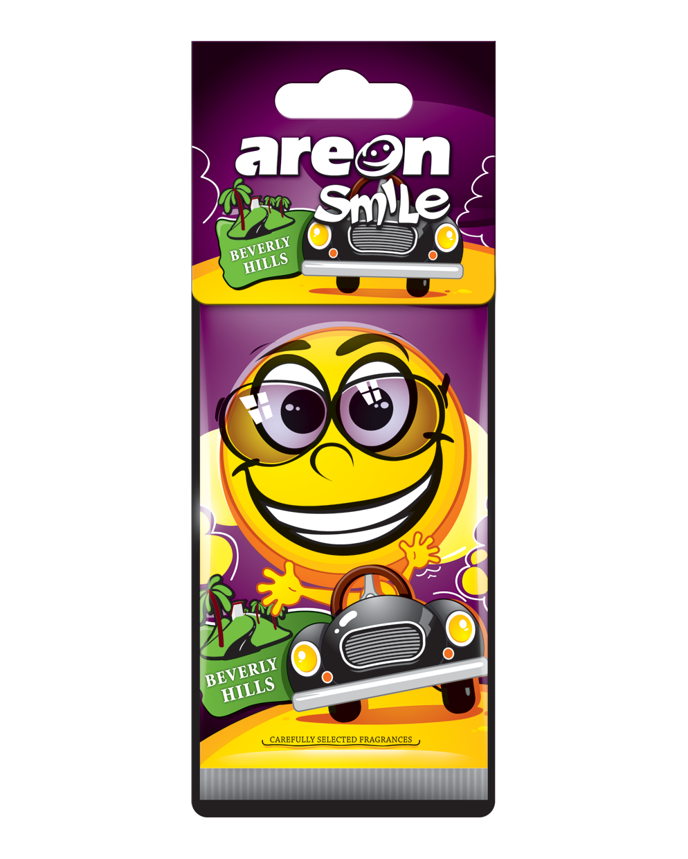 Ароматизатор AREON "SMILE RING"  BEVERLY HILLS ASD25