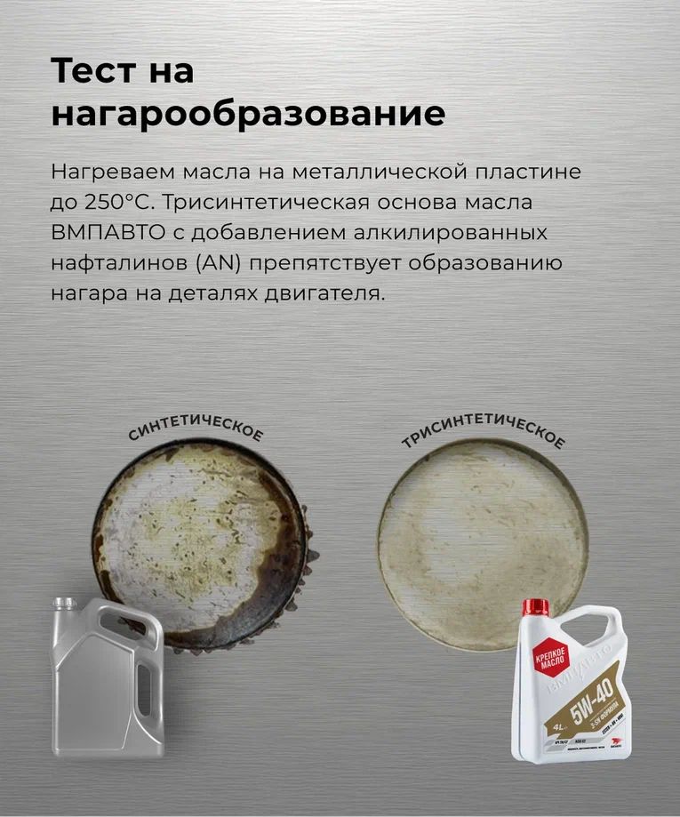 ВМПАВТО 5w40 SN/CF С3  4л синт масло моторное 9227