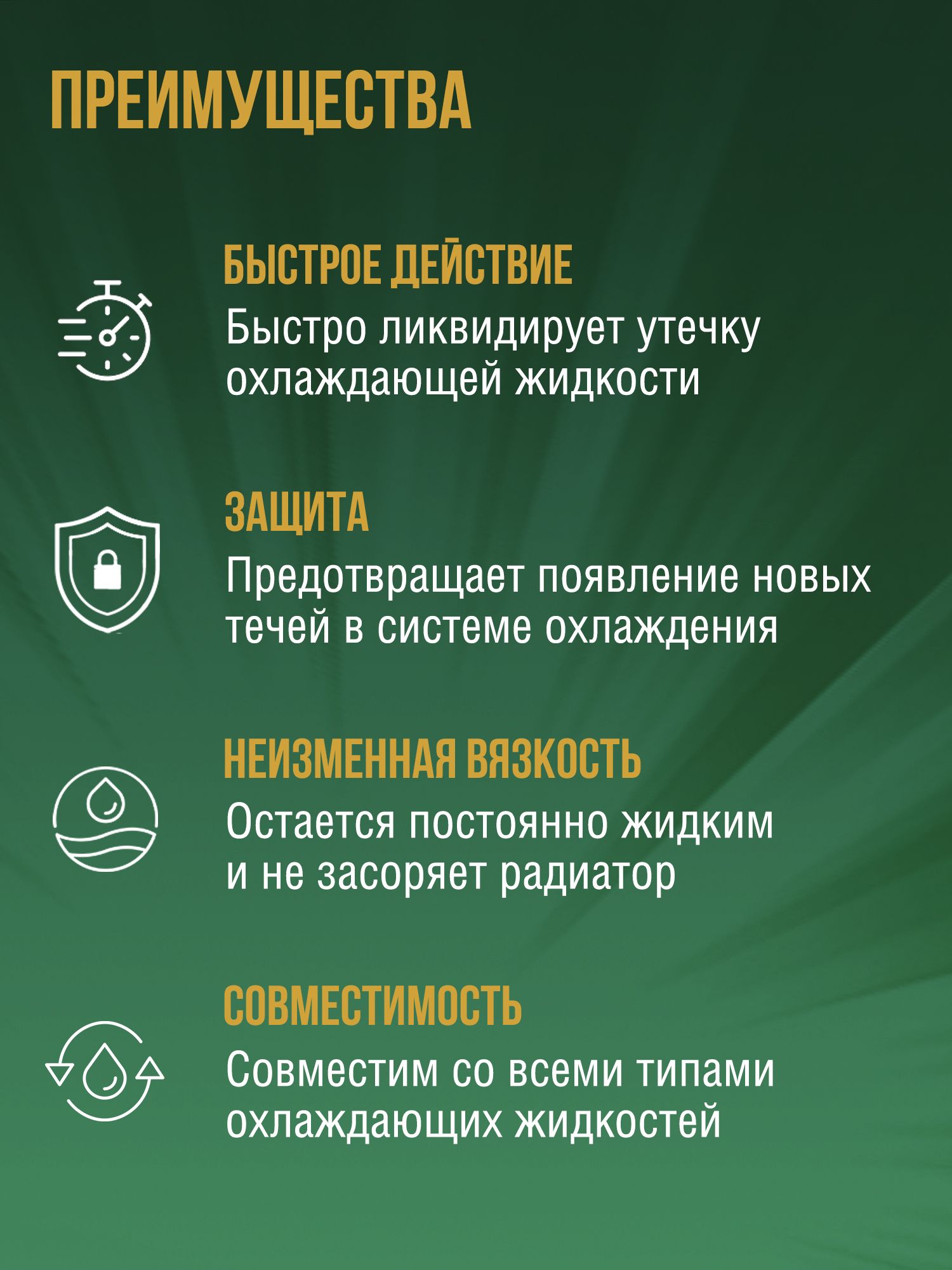 RW3029 Герметик системы охлаждения 300 мл